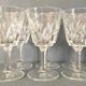 Set de 6 verres à vin vintage