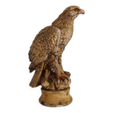 Vintage plaster eagle statue