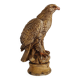 Statue d'aigle en plâtre vintage