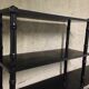 Napoleon III style blackened wooden shelf