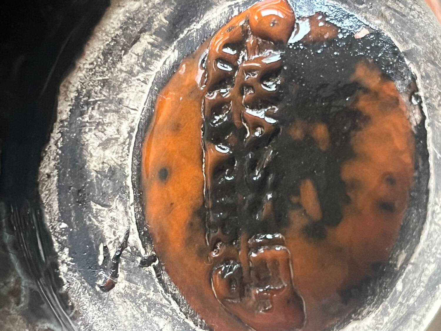 Massier Jérôme. Vallauris. Vase, 1950s, H 14.5 cm