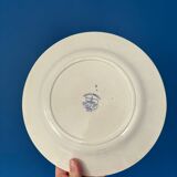 Set of 6 Creil and Montereau Labrador dinner plates – Mir model