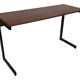 Bureau vintage Galvanitas Netherland avec chaise design hollandais des années 70