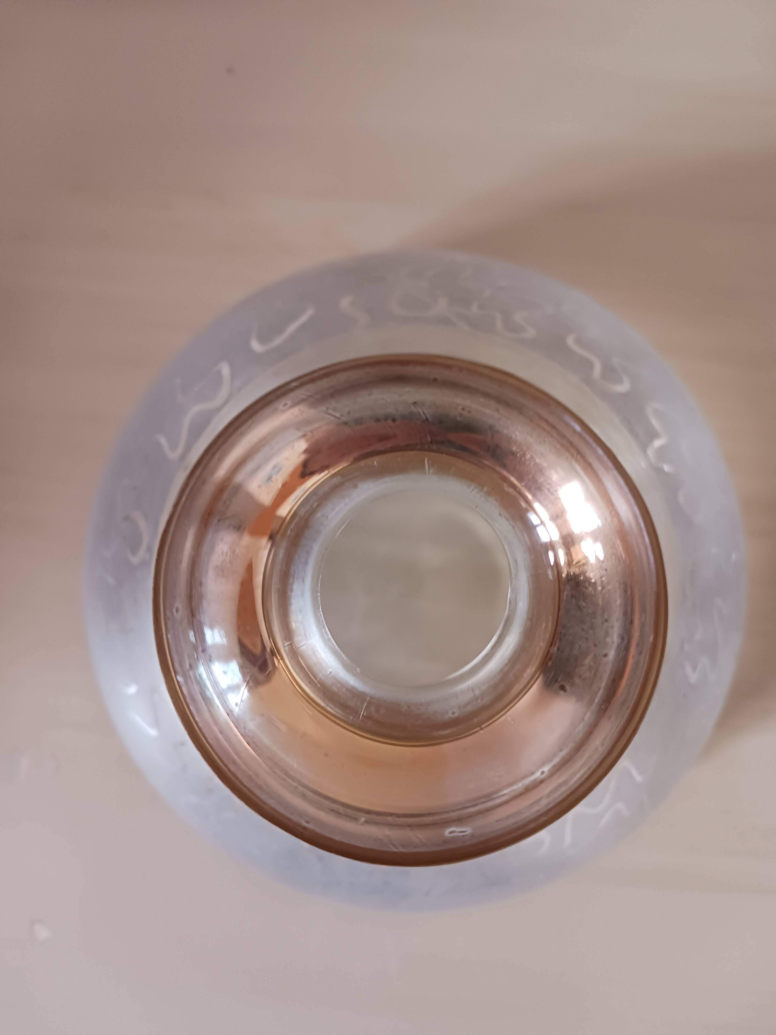 Antique carafe, made of glass.