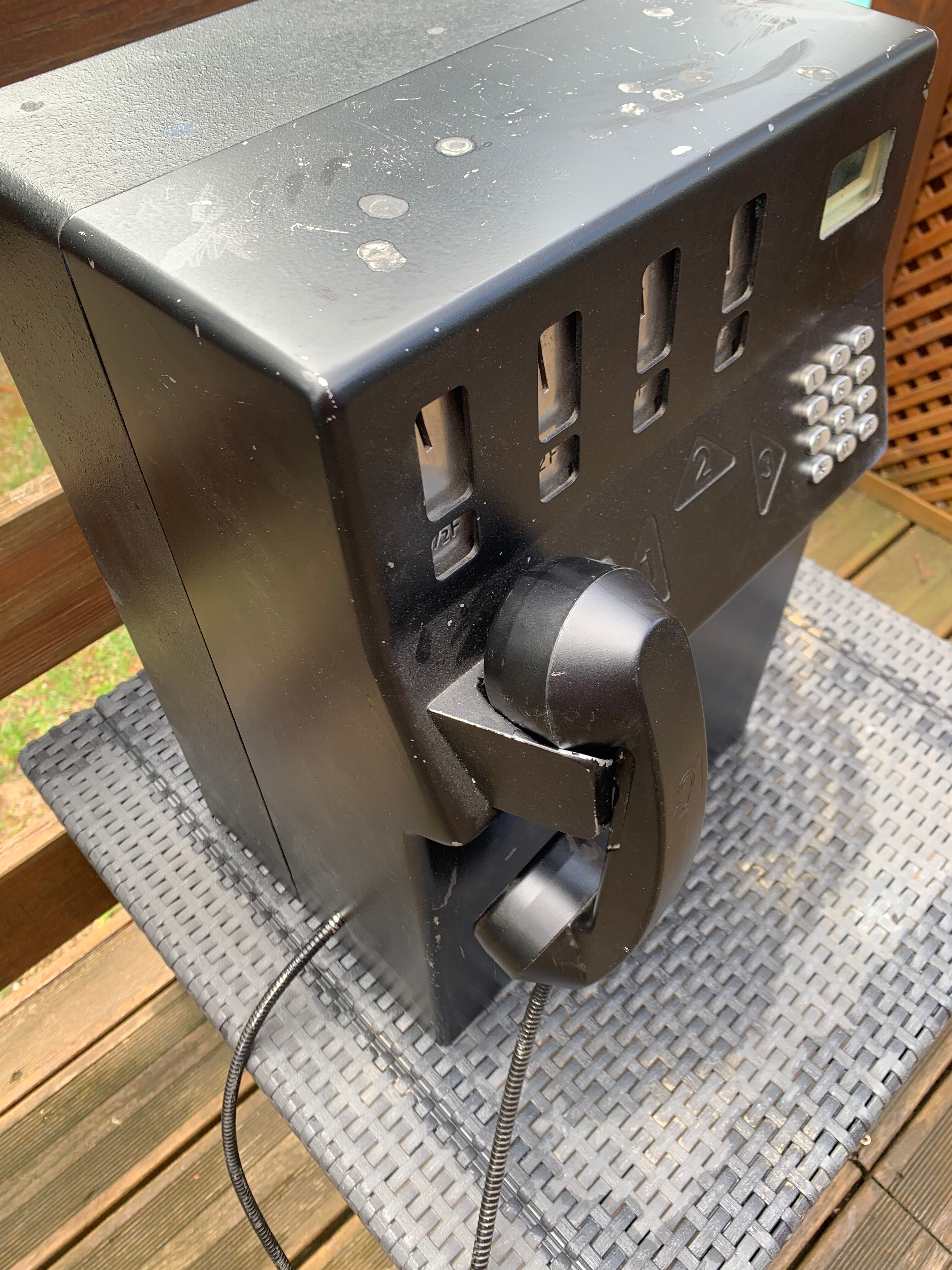 Phone booth phone 70 years