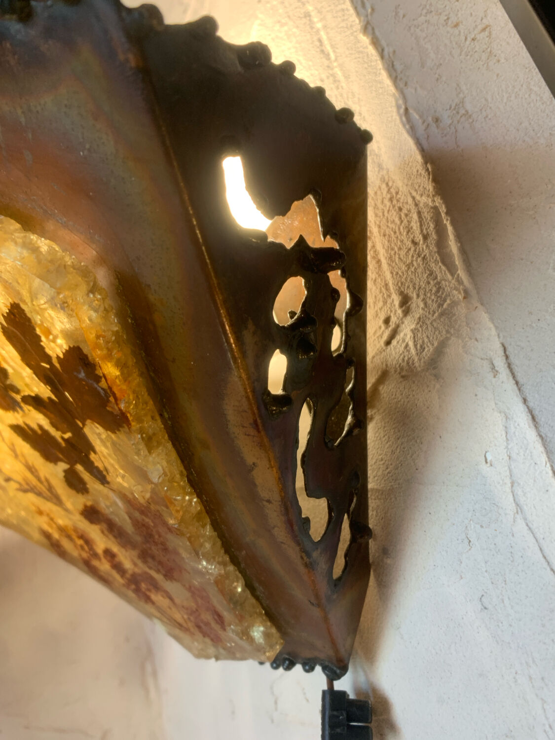 Applique murale brutaliste Accolay