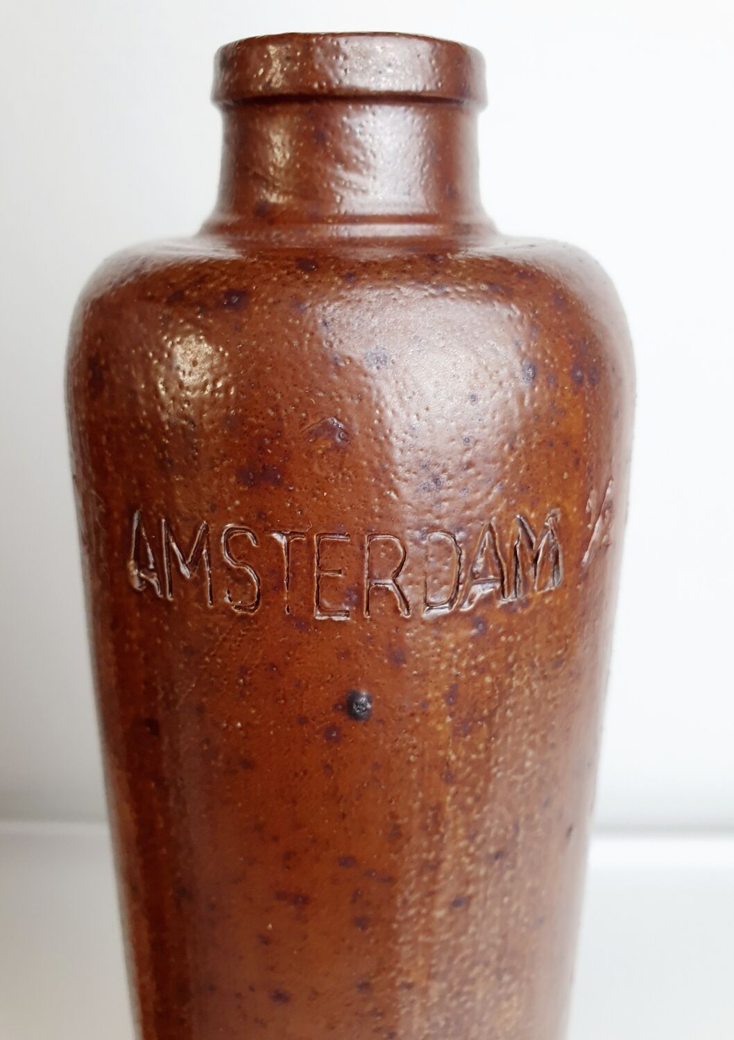 Lot of old stoneware bottles