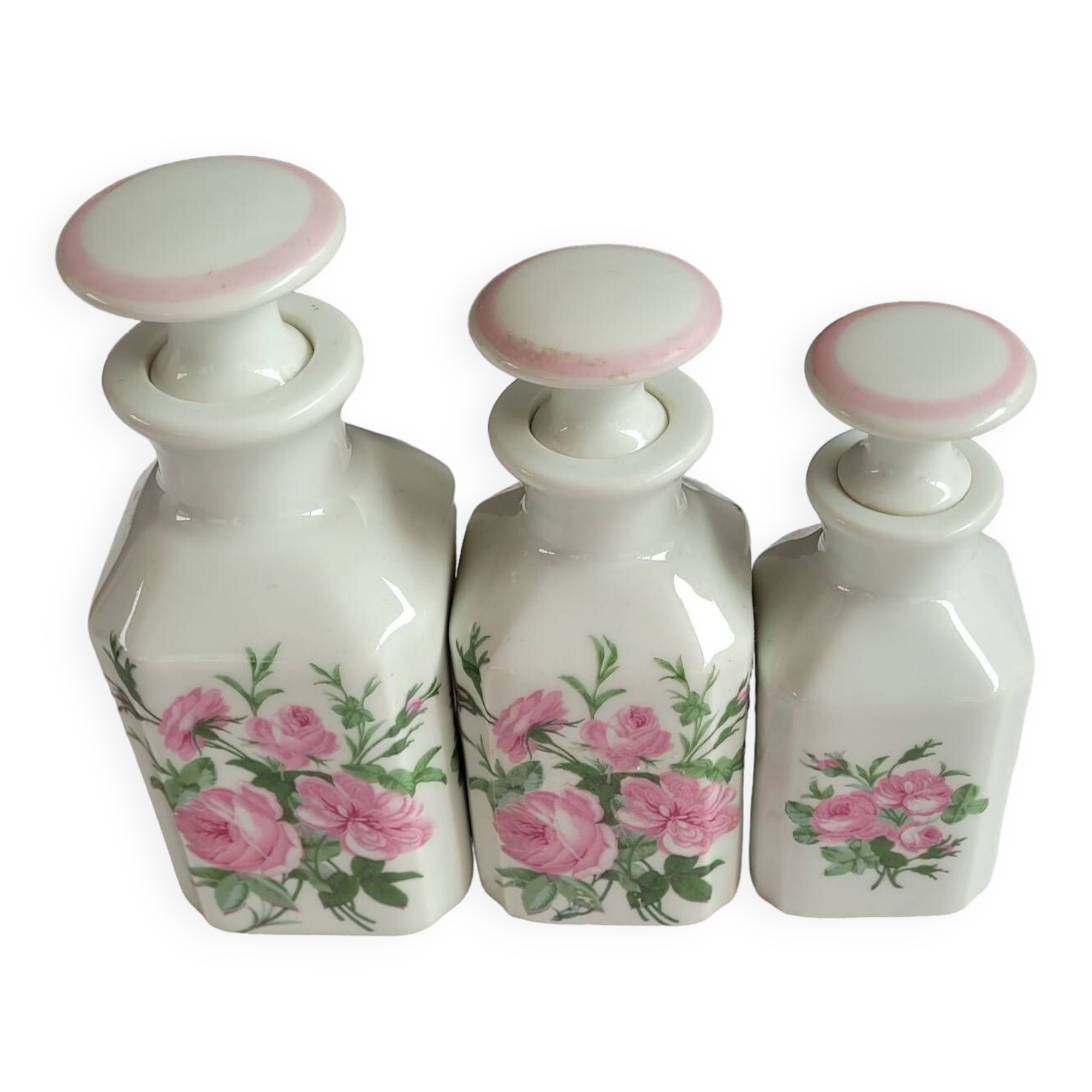Porcelain bottles