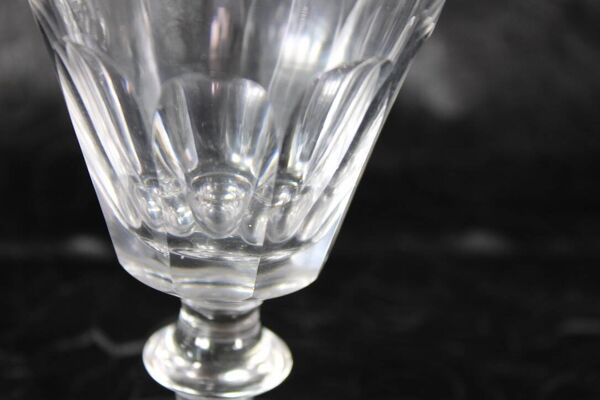 Verres Baccarat / St Louis Caton cristal debut 20eme France