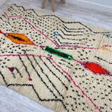 Handmade moroccan berber carpet 260 x 160 cm