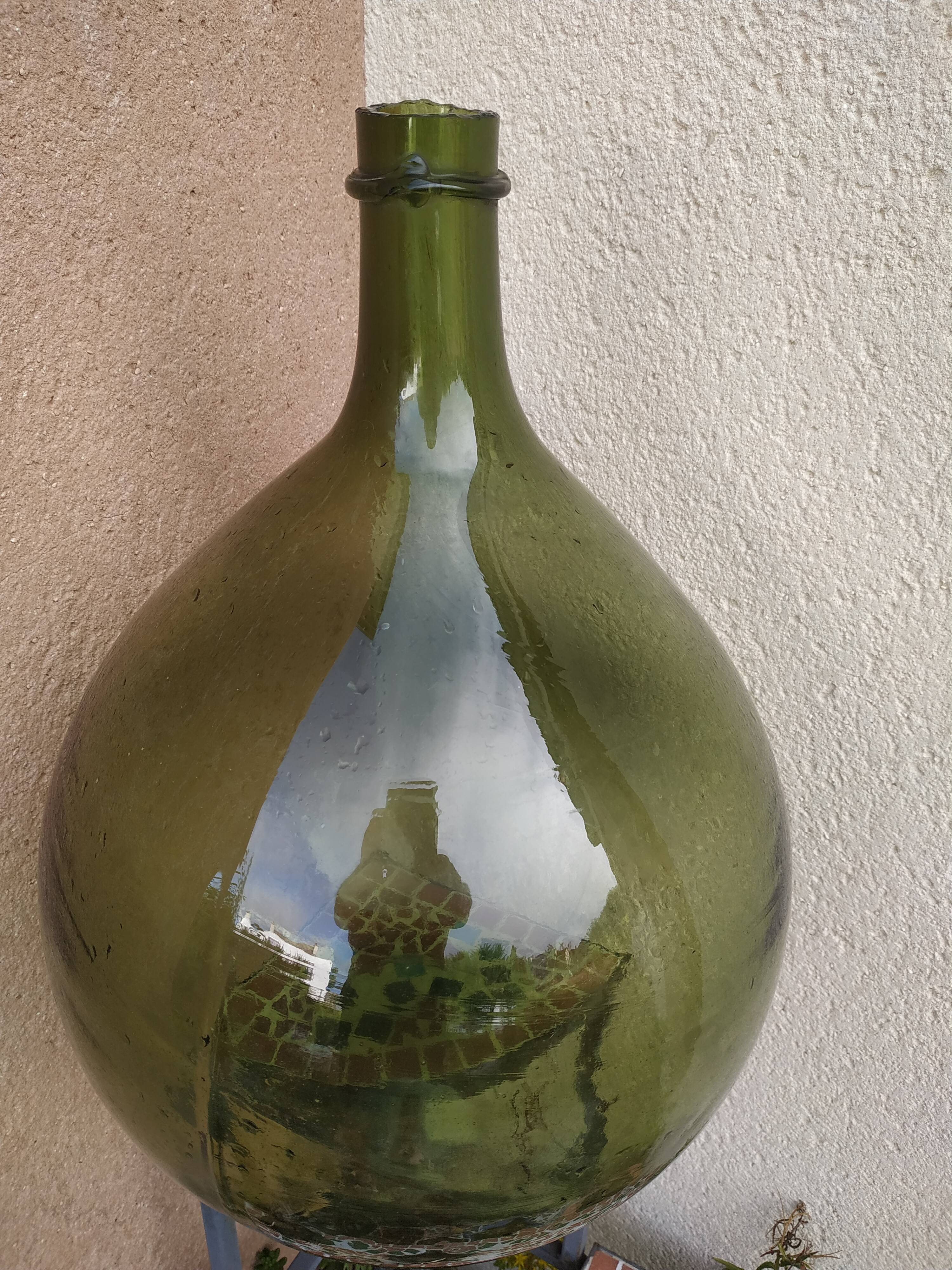Dame jeanne verte 25 litres