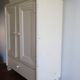 Kitchen cabinet or pharmacy in art deco wood