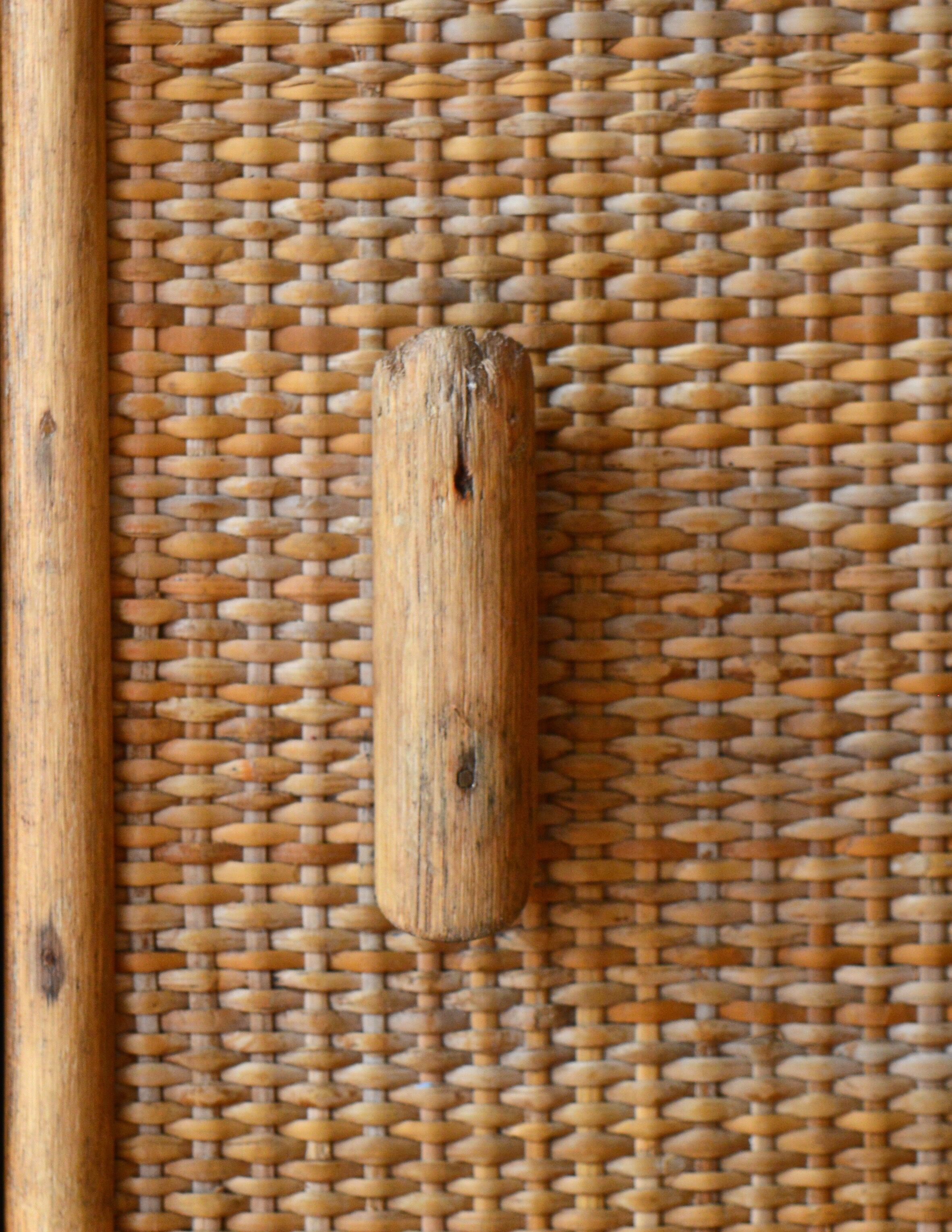 Enfilade osier et rotin