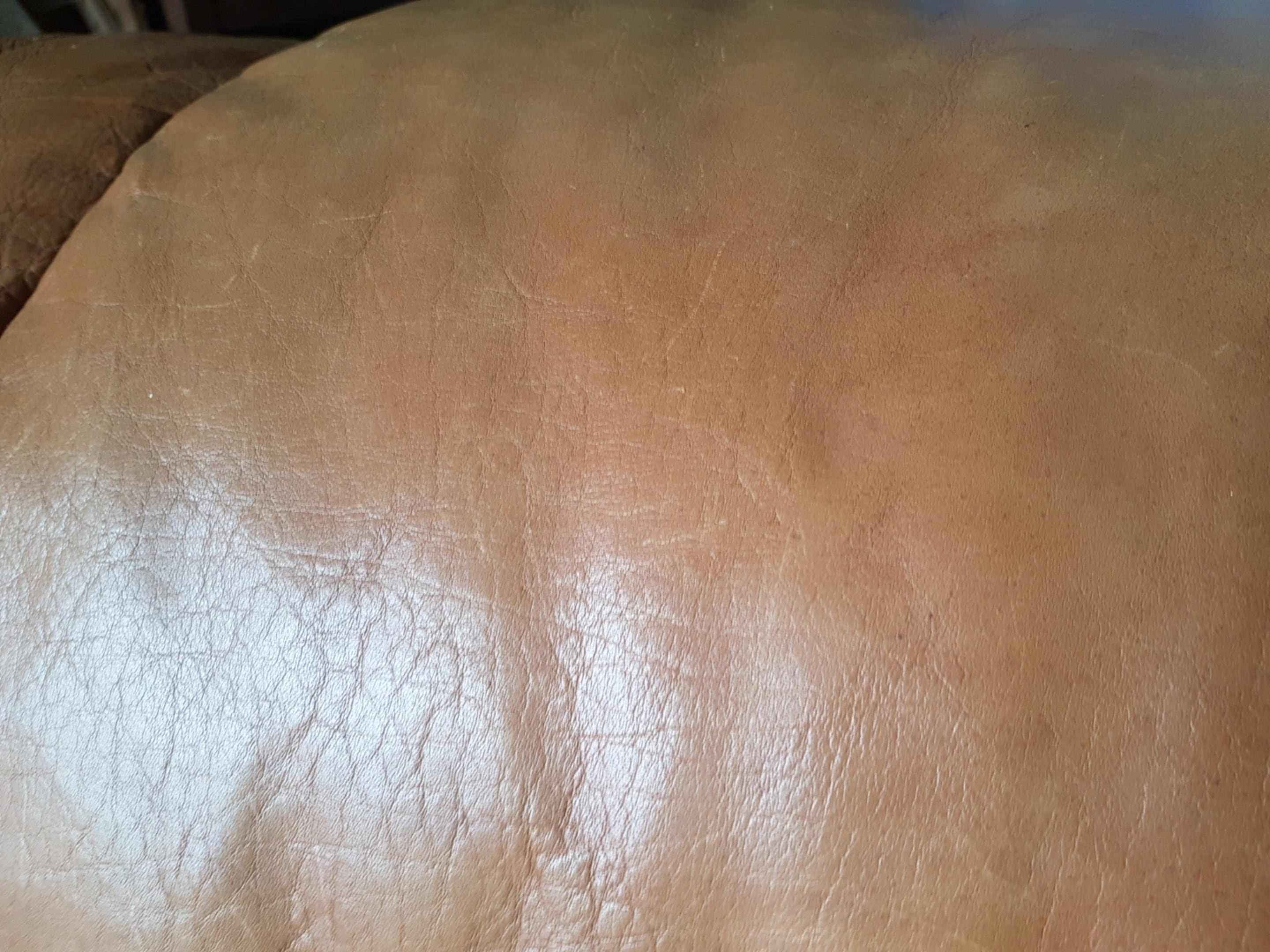 Vintage roche Bobois leather sofa