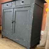 Slate blue Parisian buffet
