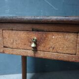Antique oak table with drawer