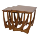 Mid-Century Teak Nesting Tables by V. Wilkins for G-Plan, United Knigdom, 1970s, Set of 3