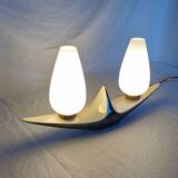 Verceram ceramic lamp, 1950, France.