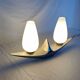 Verceram ceramic lamp, 1950, France.