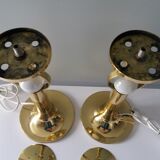 Set of two table lamps