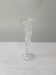 Cut glass single-stem vase