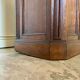 Counter, reception furniture in solid wood early twentieth century