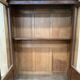 Library - Empire style display cabinet in mahogany
