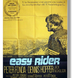 Original poster 1969 easy rider vintage old motorcycle harley davidson peter fonda jack nicholson 120 x 160 cm