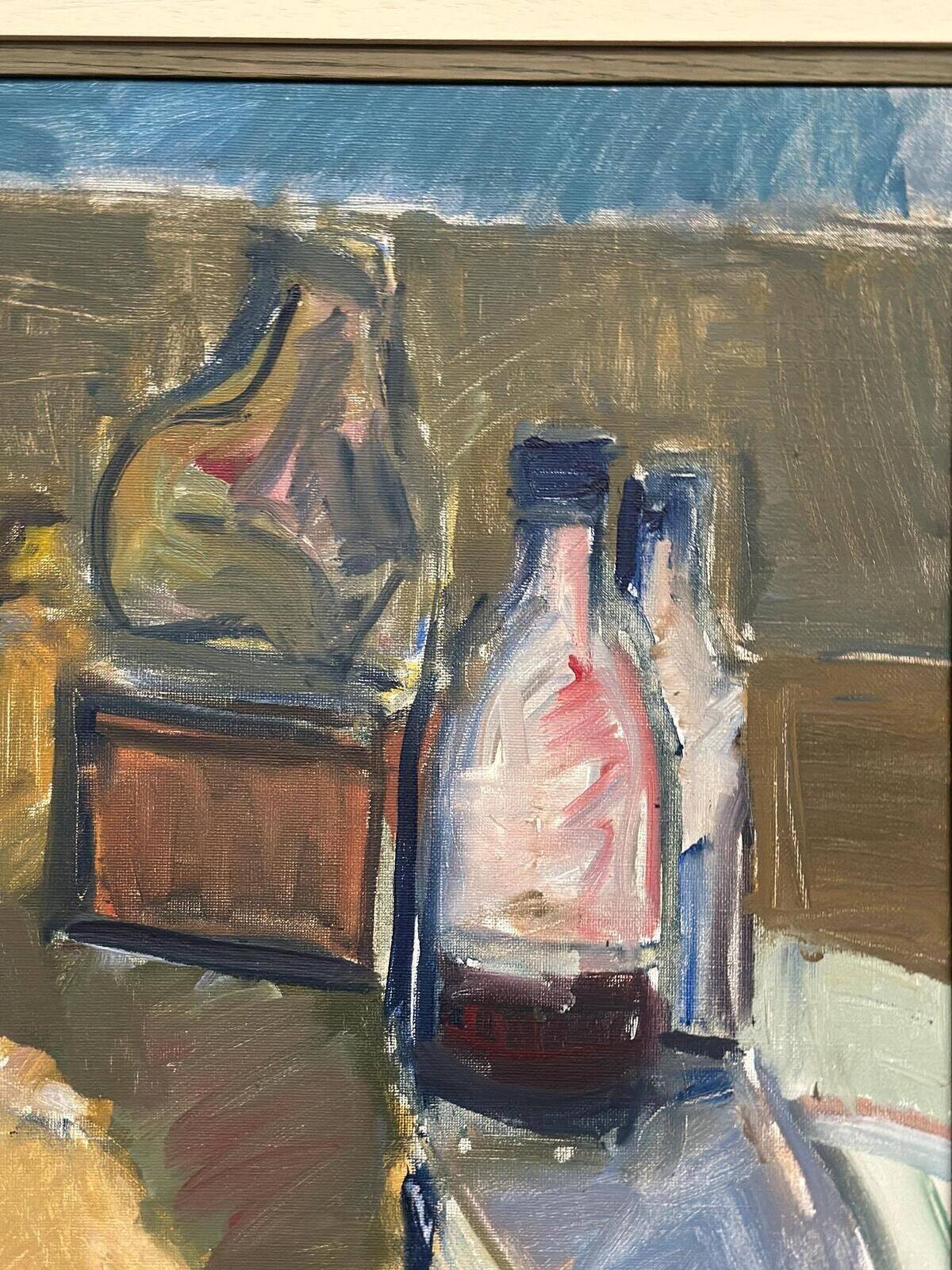 Original Swedish Oil on Canvas – “Still Life” by Arthur Y. Nilsson – Signed