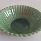 6 green flat plates from Terre è Provence + small salad bowl