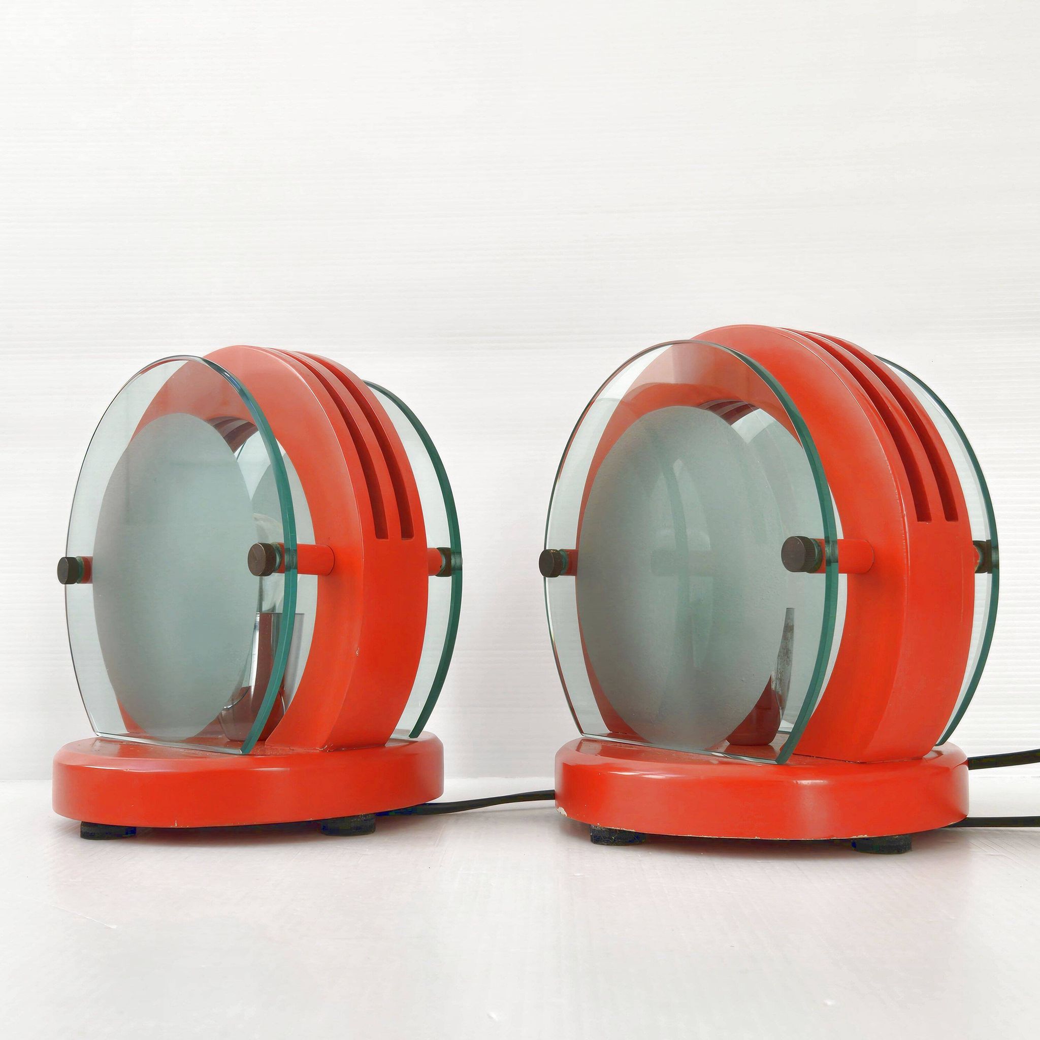 Paire de lampes vintage 1970