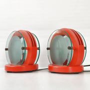 Paire de lampes vintage 1970