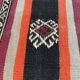 Housse de coussin turque kilim vintage, 60x60 cm