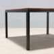 Vintage Arflex coffee table designed by Paolo Tilche in wood, Italy, 1960s.
