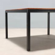 Vintage Arflex coffee table designed by Paolo Tilche in wood, Italy, 1960s.