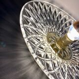 Vintage lampshade in chiseled glass