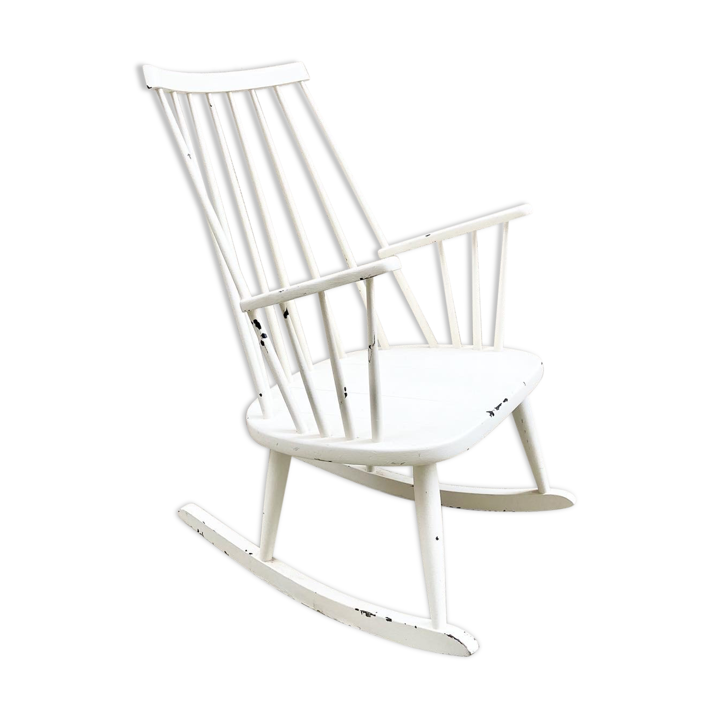 Rocking chair vintage white