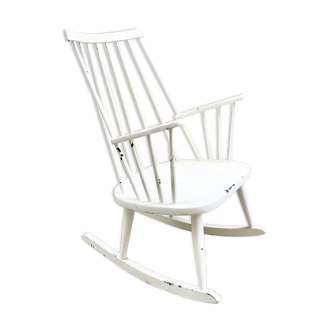 Rocking chair vintage white