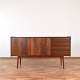 Mid-Century Walnut Sideboard by S. Albrecht, 1960s.
