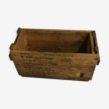 Wooden box French Army