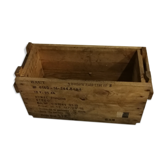 Wooden box French Army