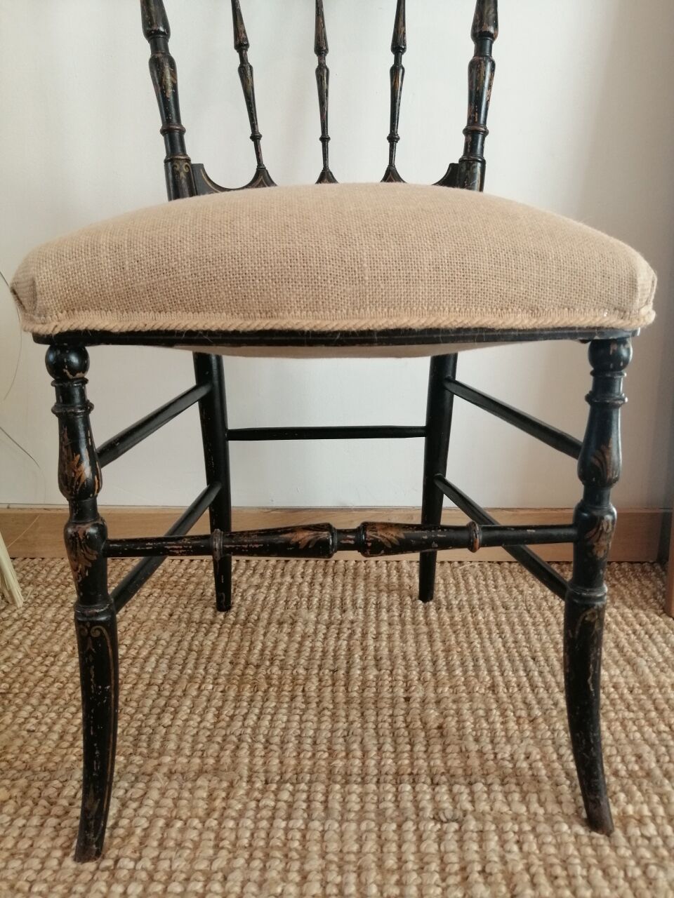 Chair Napoleon III period 19th.