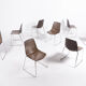 Set of 8 chairs Stefano Sandona 'Alhambra' by Gaber