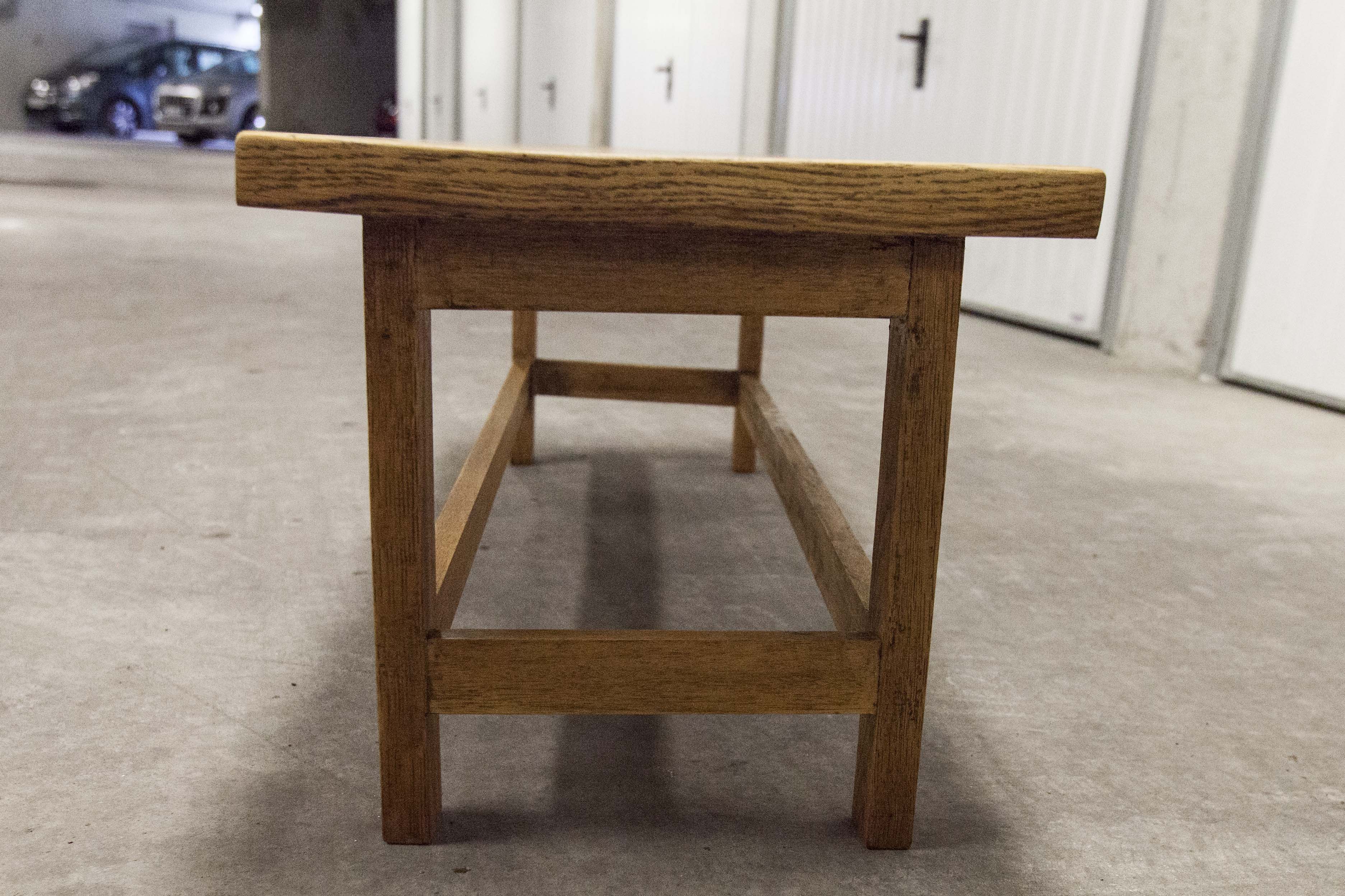 1960 handcrafted bench