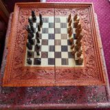 Bali backgammon chess game