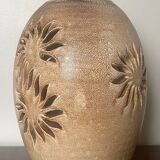 Openwork stoneware lamp, 1970.