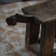 Tabouret Lobi en bois sculpté du début du 20ème siècle, Burkina Faso, Afrique