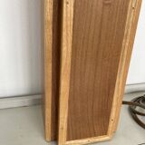50s wooden lamp base