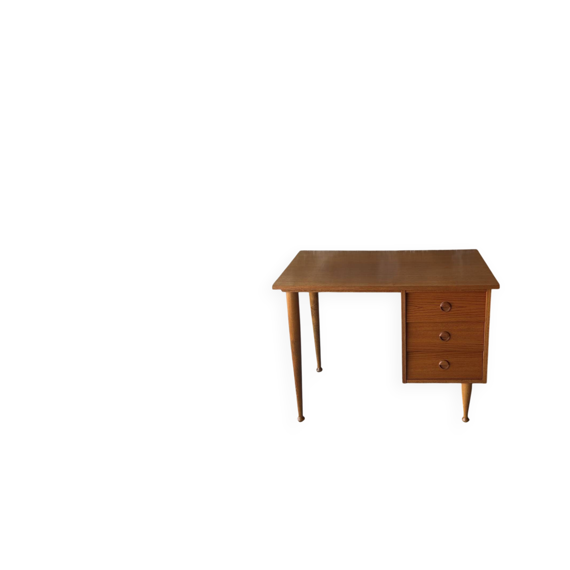 Vintage Scandinavian desk in teak, 1960s/70s.