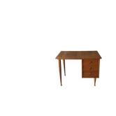 Bureau scandinave vintage en teck, 1960/70